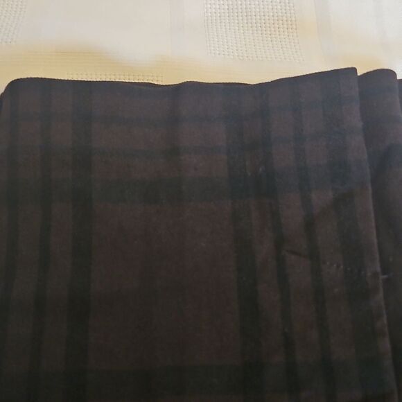 Suzy Sheir Black & Brown Plaid Pants - Picture 11 of 16